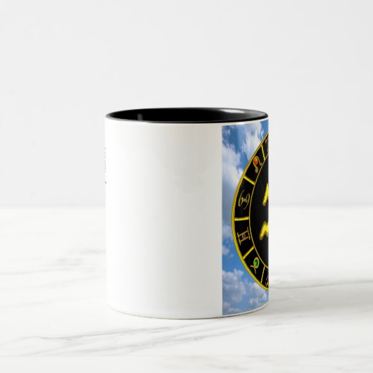 AQUARIUS ZWEIFARBIGE TASSE (Mittel)