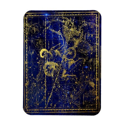 Aquariuskonstellationsmagnet Magnet (Vertikal)