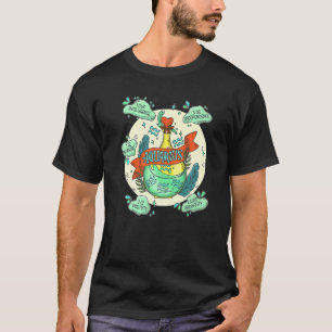 Aquariustrunk mit Zutaten Magischer Astrolo T-Shirt