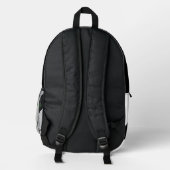 AquaScales Bedruckter Rucksack (Rückseite)