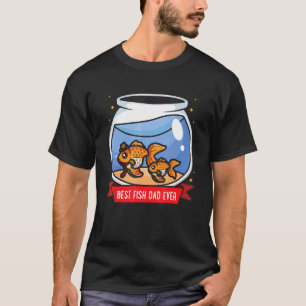 Aquascaping Aquarium Aquarian Fischliebhaber Goldf T-Shirt