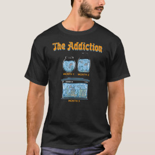 Aquascaping Aquarium Aquarist Fischhalter Fischpan T-Shirt