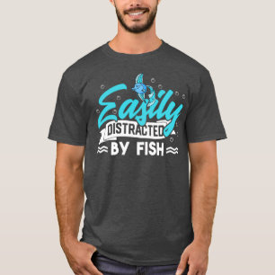 Aquascaping Fisch Keeper Aquarium Fisch Aquarist A T-Shirt