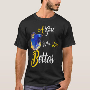 Aquascaping Leben Betta Fisch Brille Vintage Aquar T-Shirt