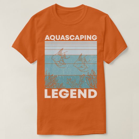 Aquascaping legend T-Shirt (Design vorne)