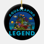 Aquascaping legendäres Aquarium Design für Aquaris Keramik Ornament (Hinten)