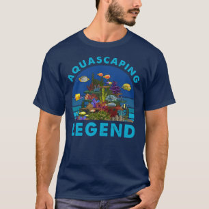 Aquascaping legendäres Aquarium Design für Aquaris T-Shirt