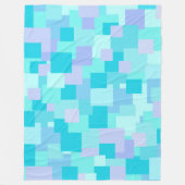 Aquasquare Cubed Fleecedecke (Vorderseite)