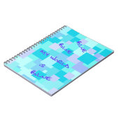 Aquasquare Cubed Notizblock (Linke Seite)