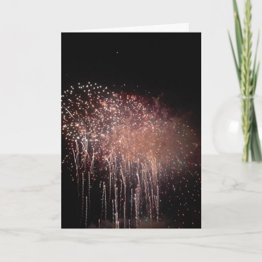 "Aquatennial Fireworks" - Gratulationskarte #1 Karte (Vorderseite)