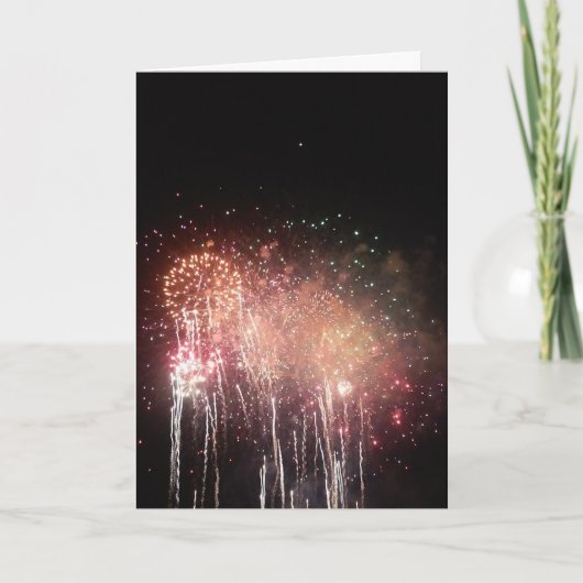 "Aquatennial Fireworks" - Gratulationskarte #2 Karte (Vorderseite)