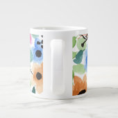 Aquatercolor Floral-1 Jumbo-Tasse (Rückseite)