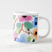 Aquatercolor Floral-1 Jumbo-Tasse (Rechts)