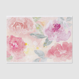 Aquatercolor Floral 2 - Gewebepapier Seidenpapier