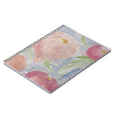 Aquatercolor Floral-Notebook Notizblock (Linke Seite)