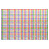 Aquatercolor Rainbow Kariert / Gingham Stoff (Fat Quarter (45,7 x 55,9 cm))
