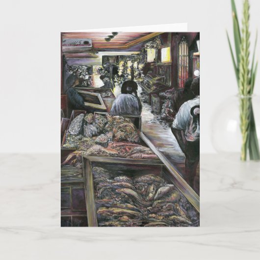 Aquatic aber mit Wüste Wind Jerusalem Gree geküsst Karte (Vorderseite)