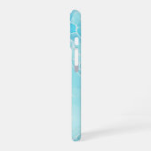 Aquatic Flow - Rippling Water Art Phone Case iPhone 16 Hülle (Linke Seite)