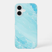 Aquatic Flow - Rippling Water Art Phone Case iPhone 16 Hülle (Rückseite)