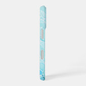 Aquatic Flow - Rippling Water Art Phone Case iPhone 16 Hülle (Rechte Seite)