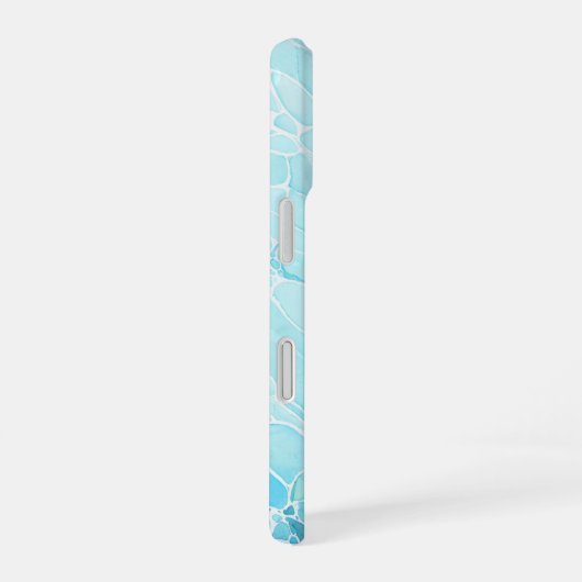 Aquatic Flow - Rippling Water Art Phone Case iPhone 16 Hülle (Rechte Seite)