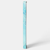 Aquatic Flow - Rippling Water Art Phone Case Samsung Galaxy Hülle (Linke Seite)