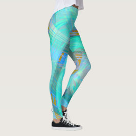 Aquatic Gold Leggings