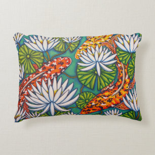 Aquatic Jewels Accent Pillow von Lisa Lorenz Dekokissen