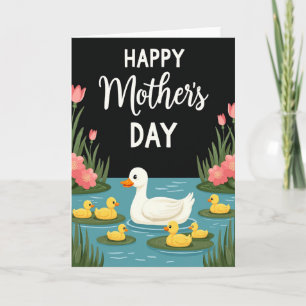 Aquatic Muttertag Familienkarte Karte