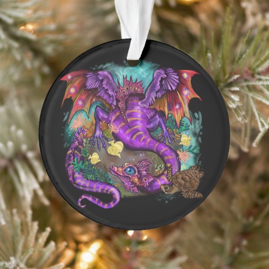 Aquatic Sea Dragon Ornament (Baum)