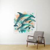 Aquatic Symphony Wandteppich (Beispiel)