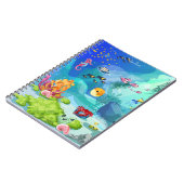 Aquatic-Themed-Notebook Notizblock (Linke Seite)