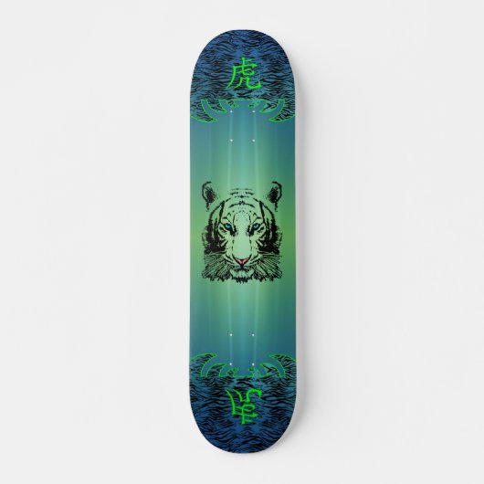 Aquatic Tiger Skateboard (Vorne)