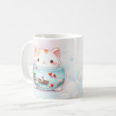 Aquatic Whimsy katapultiert Kaffeetasse (Vorderseite Links)