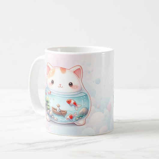 Aquatic Whimsy katapultiert Kaffeetasse (Vorderseite Links)