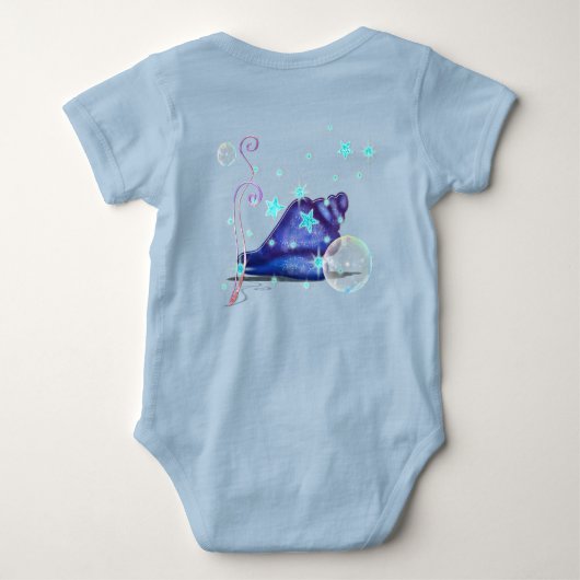 Aquatica 3D Whimsey Baby Strampler (Rückseite)