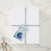 Aquatica 3D Whimsey ITS A BOY Baby Dusche Geschenkanhänger (Mit Garn)