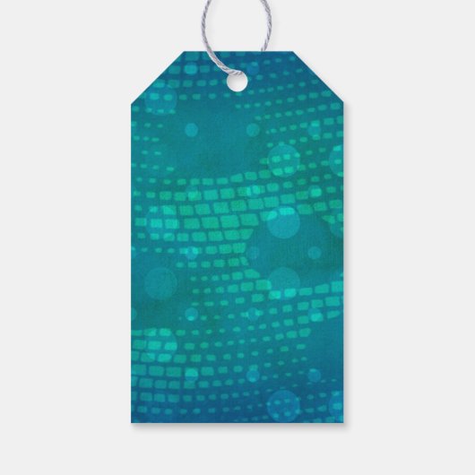 Aquatica 3D Whimsey ITS A BOY Baby Dusche Geschenkanhänger (Rückseite)