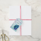 Aquatica 3D Whimsey ITS A GIRL Baby Dusche Geschenkanhänger (Mit Garn)