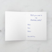 Aquatica-Karte Einladung (Innenseite)