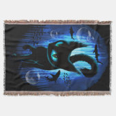 Aquaticat - surreale Katze im Tiefsee Decke (Vorderseite)