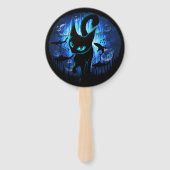 Aquaticat - surreale Katze im Tiefsee Fächer (Vorderseite)