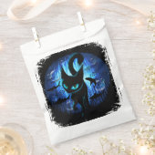 Aquaticat - surreale Katze im Tiefsee Geschenktütchen (Ausgeschnitten)