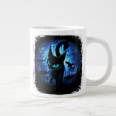 Aquaticat - surreale Katze im Tiefsee Jumbo-Tasse (Rechts)