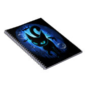 Aquaticat - surreale Katze im Tiefsee Notizblock (Rechte Seite)