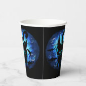 Aquaticat - surreale Katze im Tiefsee Pappbecher (Rechts)