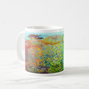 Aquatische Fantasie Kaffeetasse
