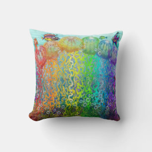 Aquatische Fantasie Kissen