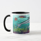 Aquatische Fantasie Tasse (Links)