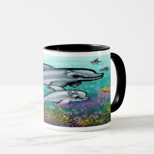 Aquatische Fantasie Tasse